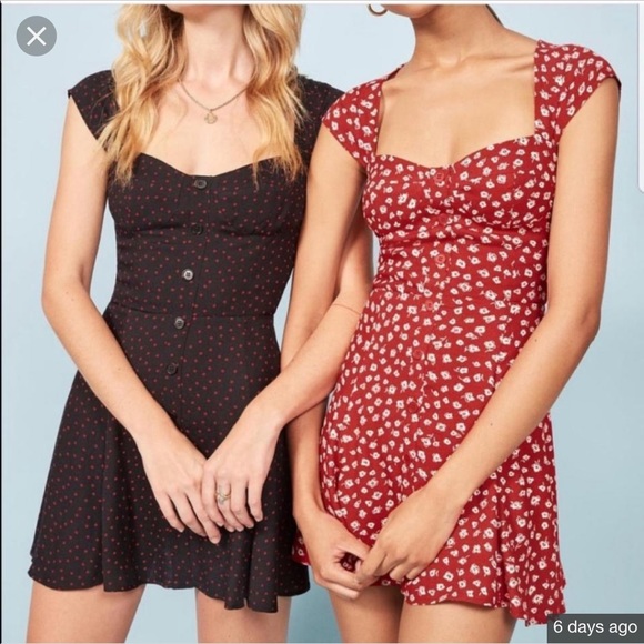 NWT reformation Cheri dress in western - Picture 2 of 8